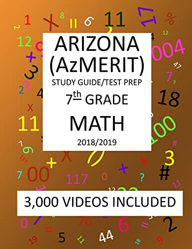 7th Grade ARIZONA AzMERIT, MATH, Test Prep