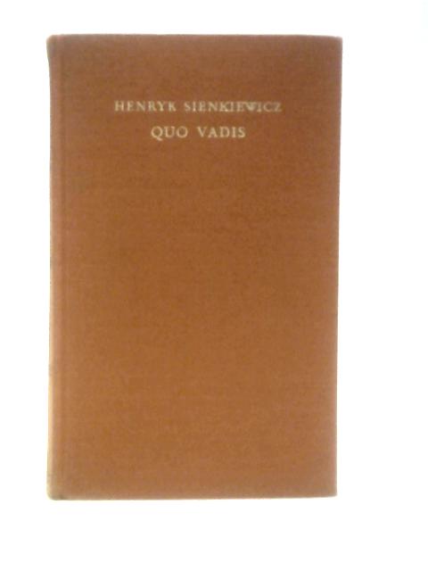 Quo Vadis Roman