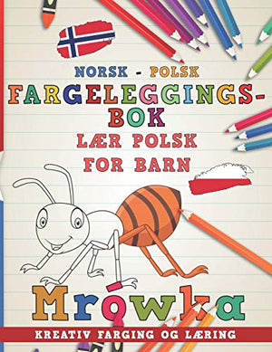 Fargeleggingsbok Norsk - Polsk I L