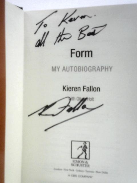 Form: My Autobiography