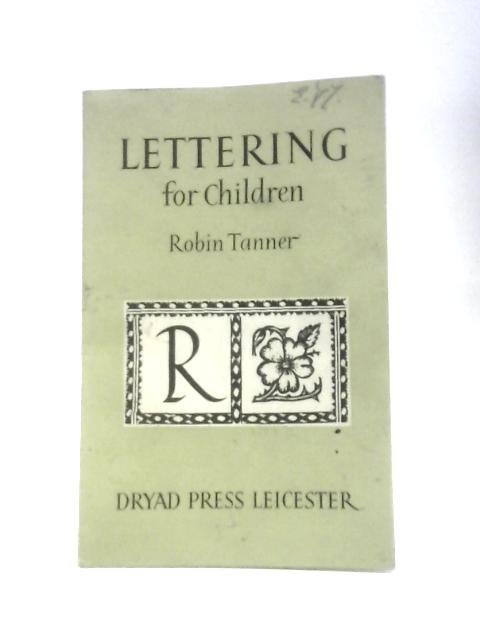 Lettering for Children
