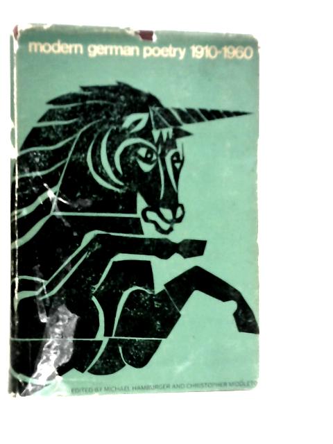 Modern German Poetry 1910-1960