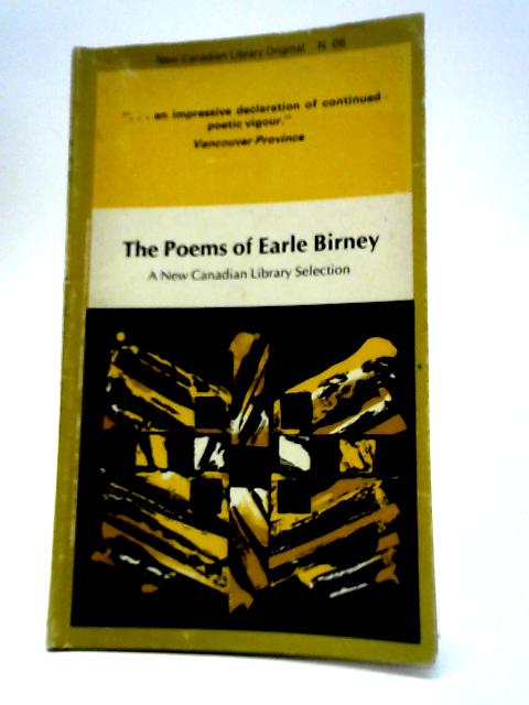 The Poems of Earle Birney