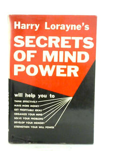 Harry Lorayne's Secrets of Mind Power 
