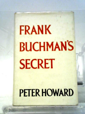 Frank Buchmans Secret