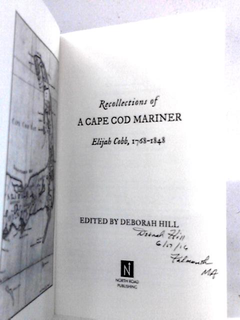 Recollections of a Cape Cod Mariner: Elijah Cobb, 1768-1848