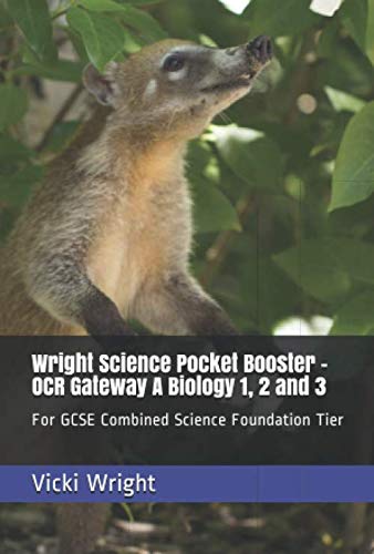 Wright Science Pocket Booster - OCR Gateway A Biology 1, 2 and 3: For GCSE Combined Science Foundation Tier (Wright Science Combined Foundation Pocket Boosters)