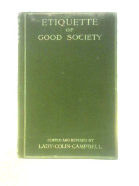 Etiquette Of Good Society