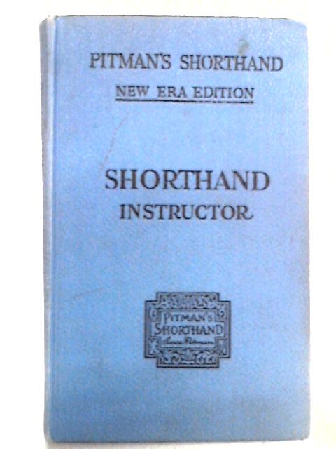 Pitman's Shorthand Instructor