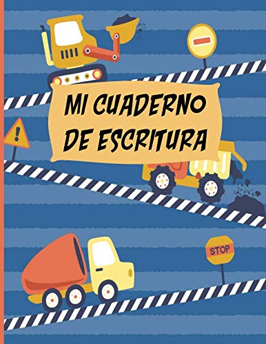 Mi Cuaderno de Escritura Cuaderno para Practica Libreta de Doble RayaHandwriting Practice Notebook Ideal para practicar escritura paginas x  in Spanish Edition