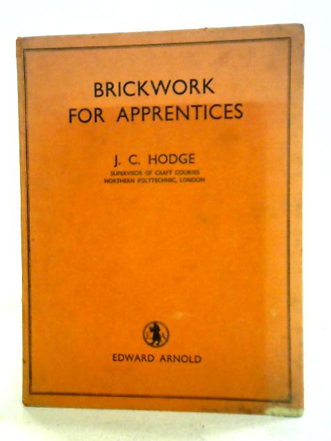Brickwork For Apprentices