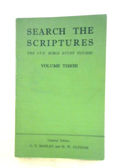 Search the Scriptures