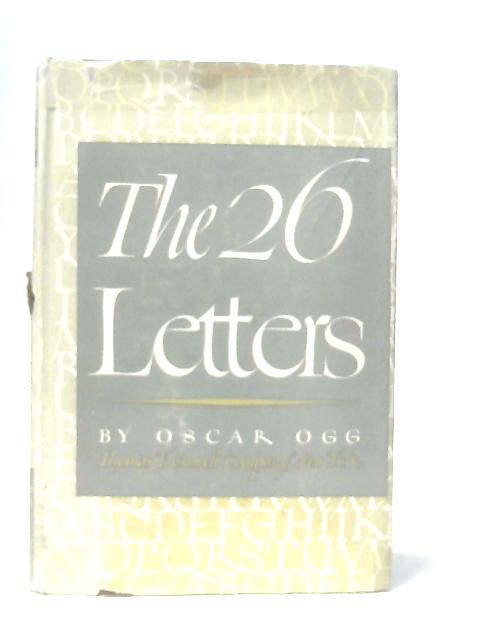 The 26 letters