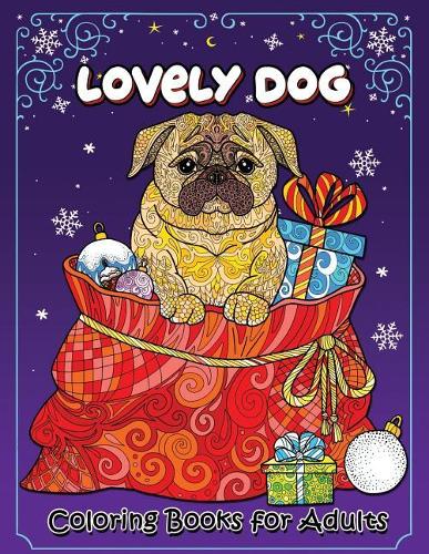 Lovely Dog Coloring Book for Adults