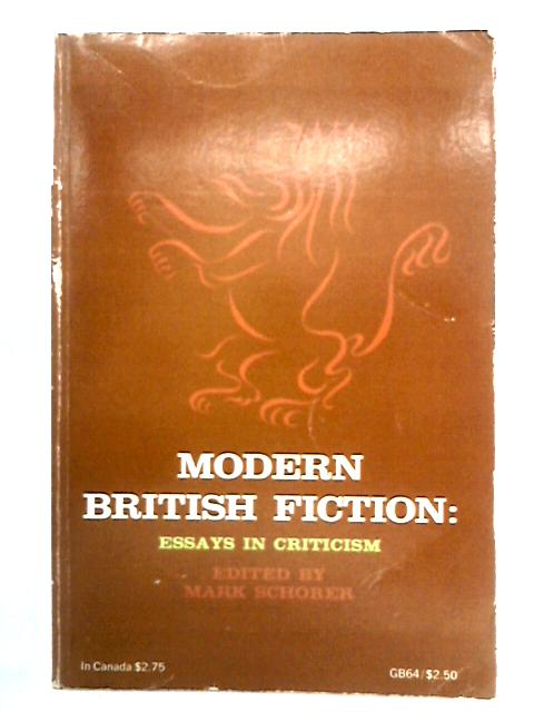 Modern British Fiction