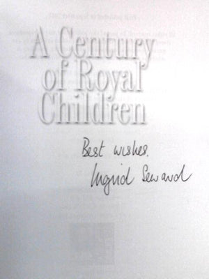 A Century of Royal Children