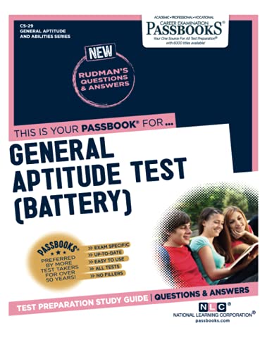 General Aptitude Test (Battery) (Cs-29)