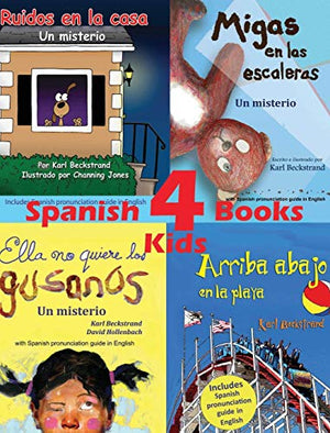 4 Spanish Books for Kids - 4 libros para nios
