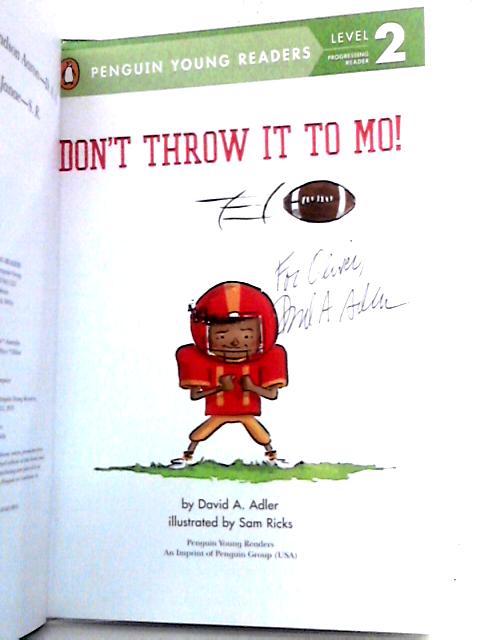 Don't Throw It to Mo! (Penguin Young Readers, Level 2)