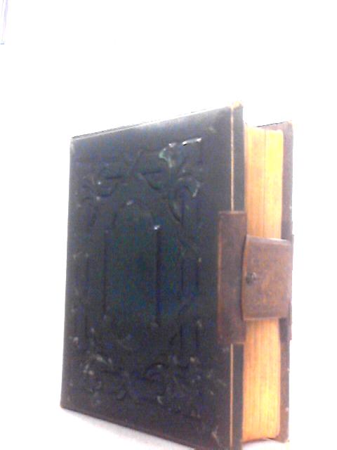 Victorian Photo Album Bound in Leather with Metal Clasp