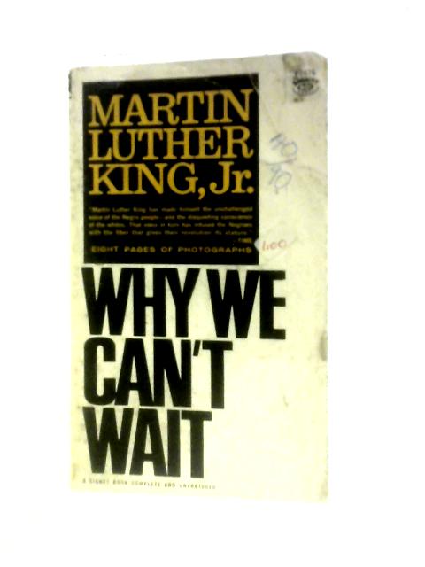 Why We Cant Wait (A Signet Book)