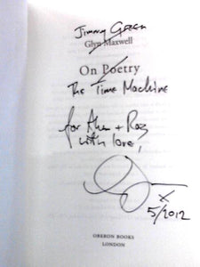 Glyn Maxwell On Poetry 