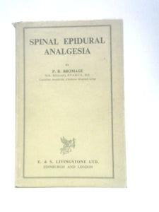 Spinal Epidural Analgesia 