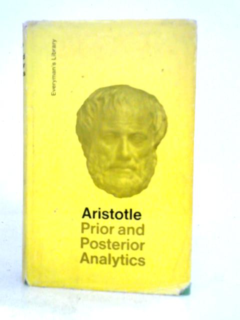 Prior And Posterior Analytics | Old & Rare at World of Books