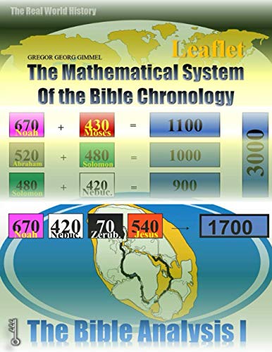 The Mathematical System of the Bible Chronology