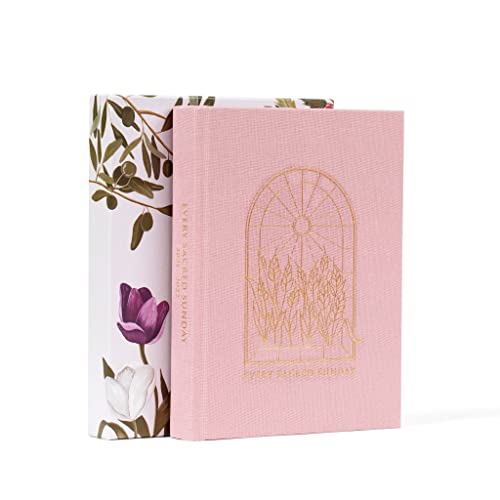 Every Sacred Sunday Catholic Mass Journal Weekly Mass Readings and Prayer Book for  Catholic Bible Translation for USA Pink Hardcover