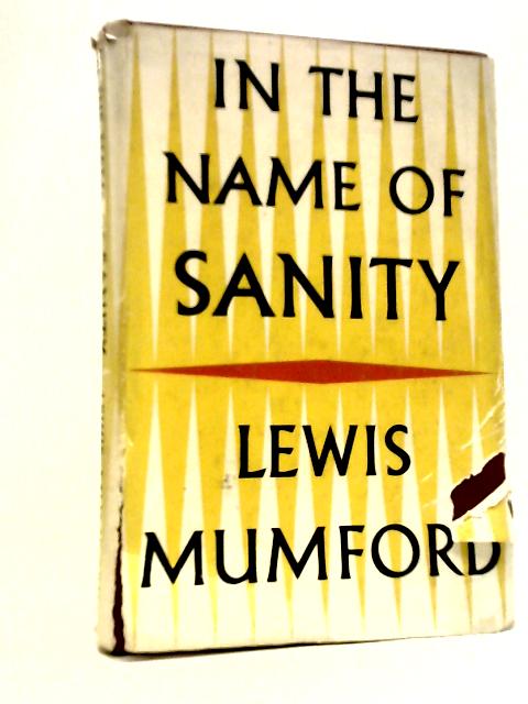 In the Name of Sanity