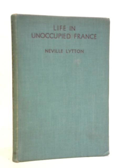 Life in Unoccupied France
