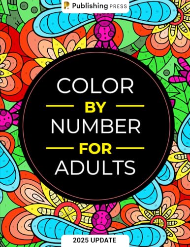 Color By Number For Adults