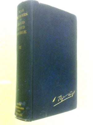 War Memoirs of David Lloyd George, Volume III