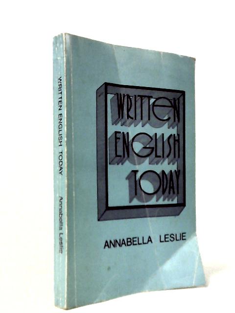 Written English Today