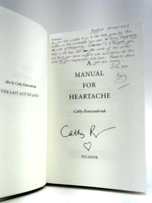 A Manual for Heartache: Cathy Rentzenbrink