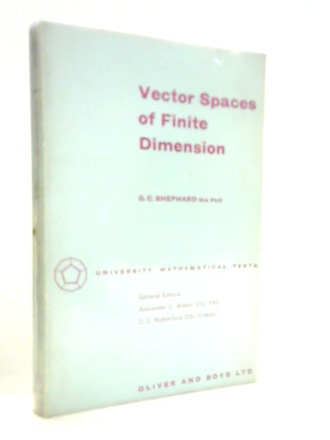 Vector Spaces of Finite Dimension