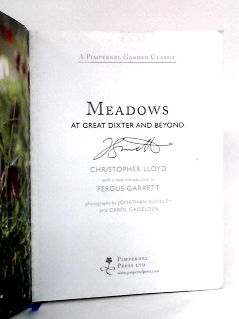 Meadows: At Great Dixter and Beyond (Pimpernel Garden Classics)