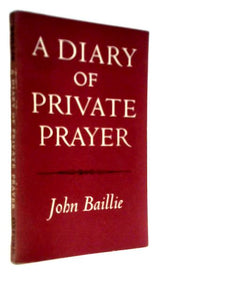 A Diary of Private Prayer 