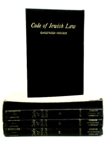 Code of Jewish Law: 4 Volume Set 