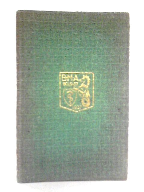 British Medical Association One Hundred and Fifth Annual Meeting Belfast July 16th to 24th, 1937 Ladies Section Handbook