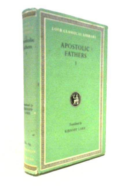 The Apostolic Fathers I