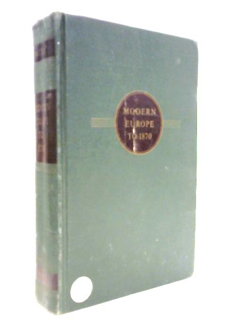 Modern Evrope to 1870