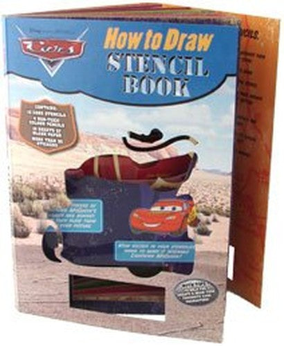 Cars How to Draw Stencil Book