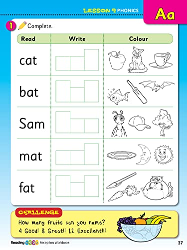 Reading Eggs 240 Essential Reading Skills for Reception By Katy Pike ...