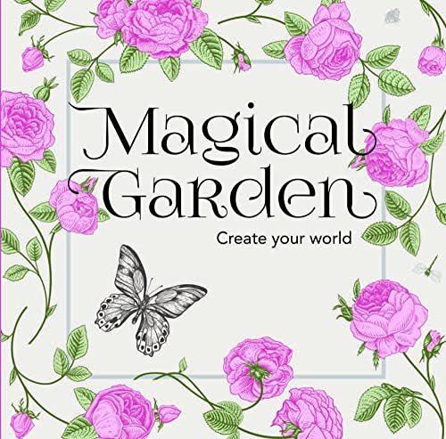 Colouring In Book - Magical Garden