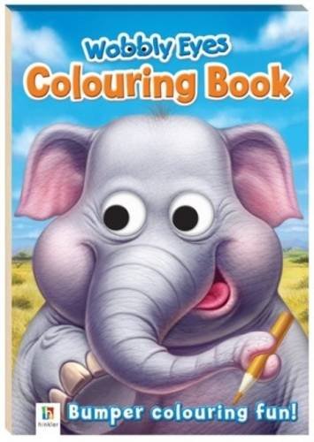 Wobbly Eyes Colouring Book