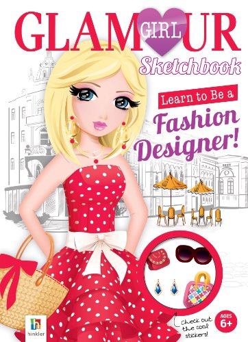 Learn To Be a Fashion Designer! Glamour Girl Sketchbook