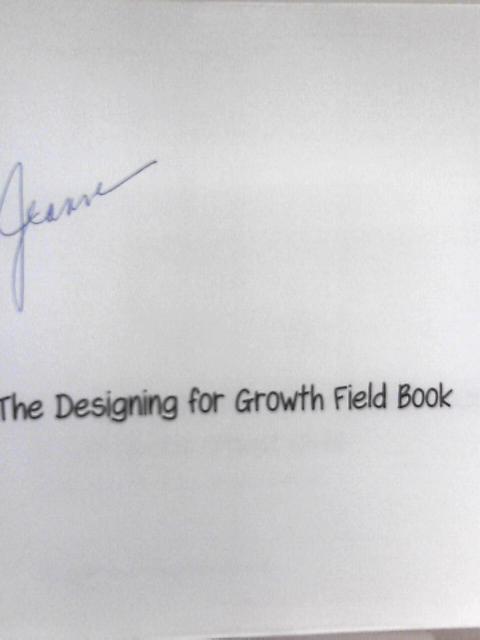 The Designing for Growth Field Book