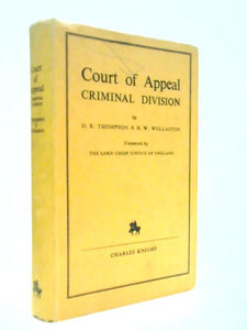 Court of Appeal Criminal Division 